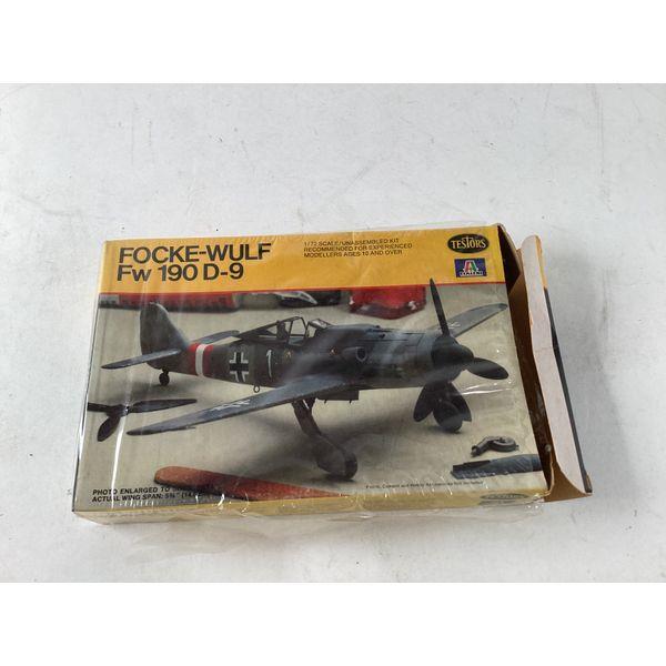 Testors Focke-Wulf Fw 190 D-9 - 1/72 Scale, Unassembled Kit, Detailed Parts