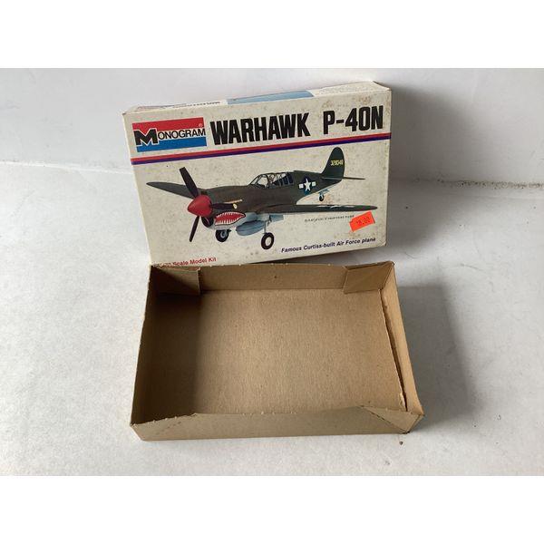 Monogram WARHAWK P-40N, 1/72 Scale Model Kit