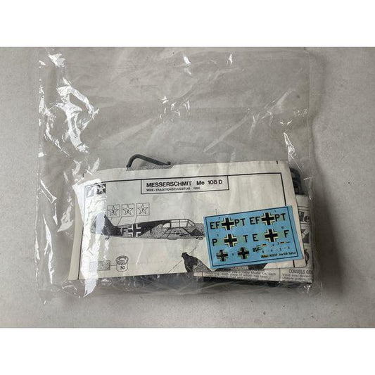Heller Messerschmitt Me 108 D Model Kit - Unassembled, Decals Included