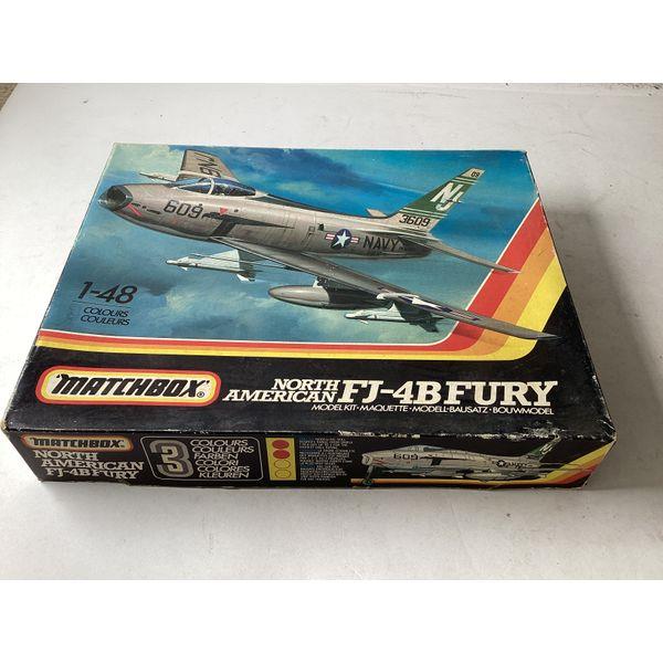Matchbox North American FJ-4B Fury - 1:48 Scale, Model Kit