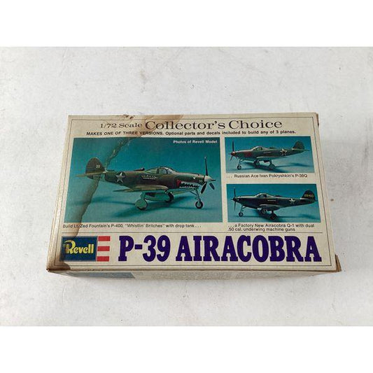 Revell P-39 Airacobra - 1/72 Scale Collector's Choice, Makes One of Three Versions