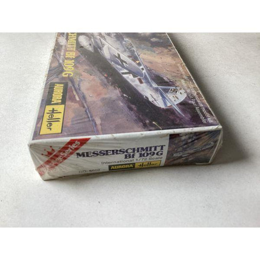 Aurora Heller Messerschmitt Bf 109G - International 1/72 Scale - Model Kit