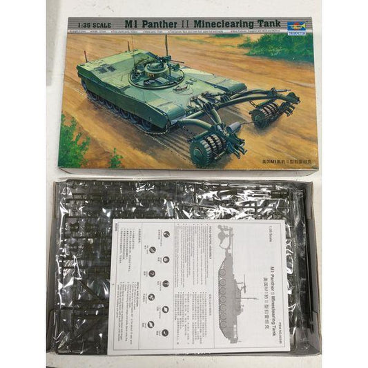Trumpeter M1 Panther II Mineclearing Tank - 1:35 Scale, Model Kit
