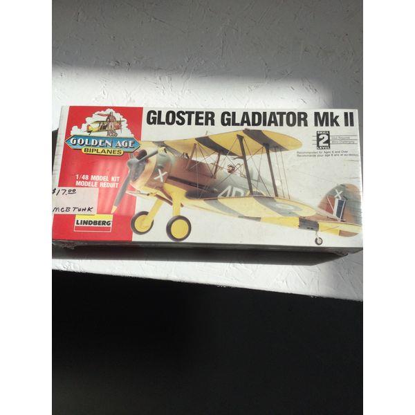 Lindberg Gloster Gladiator Mk II - 1/48 Model Kit