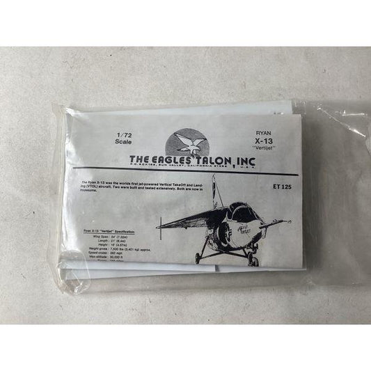 Eagles Talon Inc Ryan X-13 Vertijet - 1/72 Scale