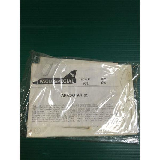 Vacu Special Arado AR 95 - 1/72 Scale Model Kit, Kit 04