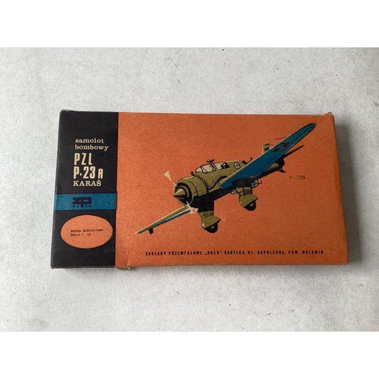 RUCH PZL P-23A Karas - Vintage Model Kit, Bomber Aircraft, Collector's Item