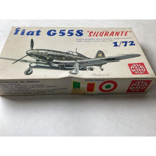 Supermodel Fiat G55S Silurante, 1/72 Scale, Italian WWII Fighter