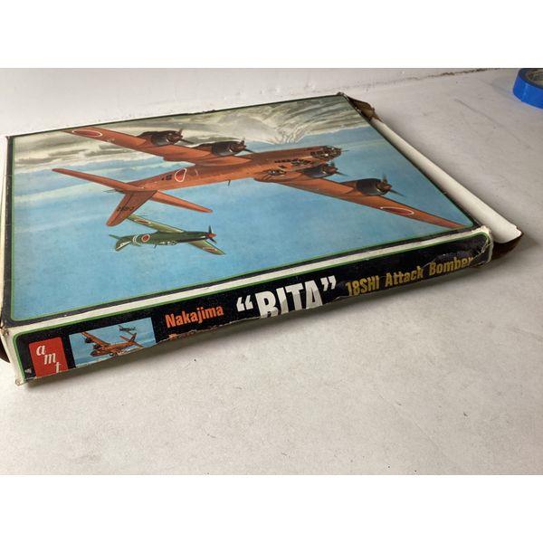 AMT Nakajima 18SHI Attack Bomber, Model Kit, Vintage