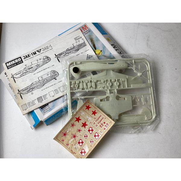 Mikro Jak-1M - 1/72 Scale Plastic Kit - Historical Fighter