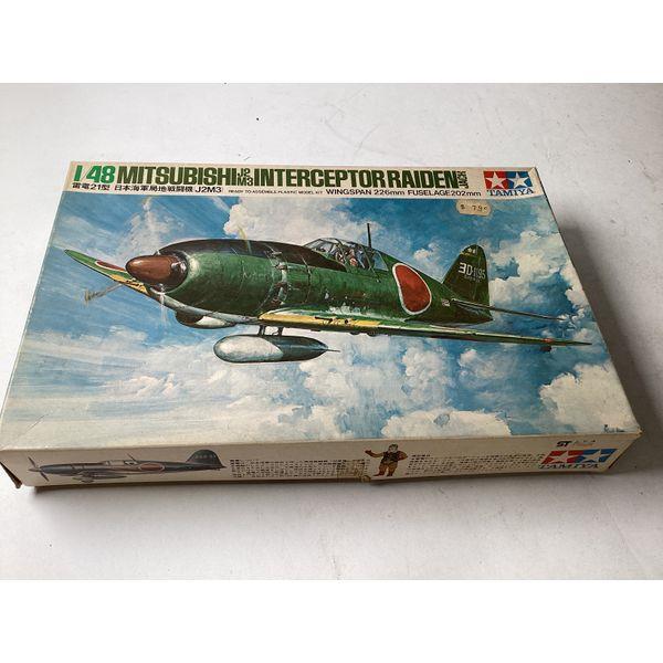 Tamiya Mitsubishi Interceptor Raiden J2M3 - 1/48 Scale Model Kit