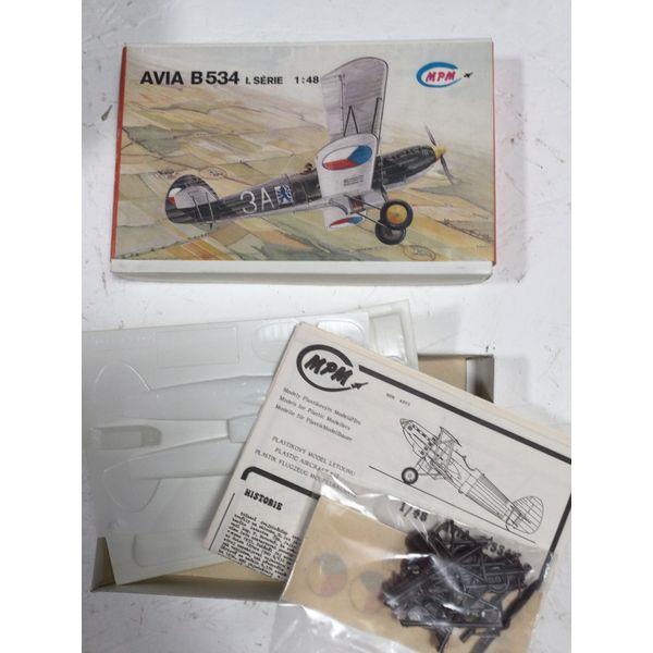 MPM Avia B534 1. Serie - 1:48 Scale Model Kit - Biplane