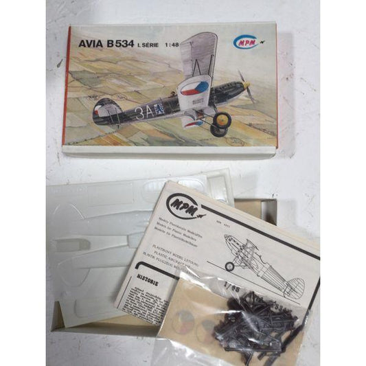 MPM Avia B534 1. Serie - 1:48 Scale Model Kit - Biplane