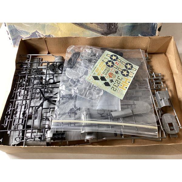 Monogram B-24J Liberator, 1/48 Scale, Plastic Model Kit, Unassembled, Vintage