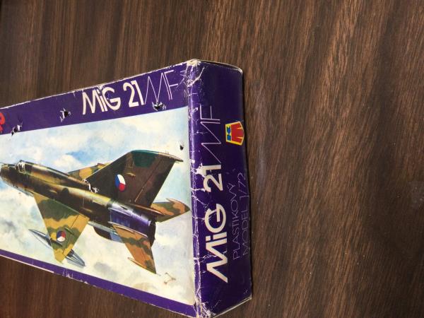 KP MiG-21F - Plastic Model Kit, Vintage, Military Aircraft, Collector's Item