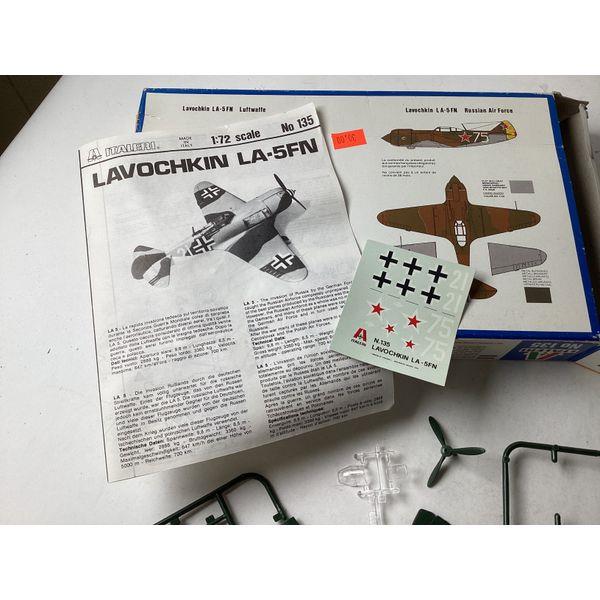 Italeri LA-5 Fighter, 1:72 Scale, Model Kit, No 135