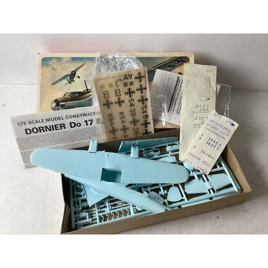 Airfix Dornier Do 17 E, 1/72 Scale Model Kit - Vintage
