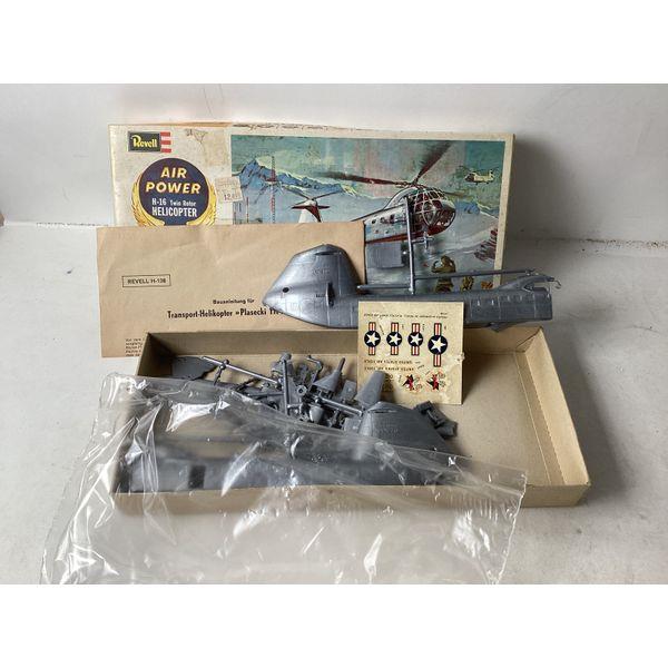 Revell Air Power H-16 Twin Rotor Helicopter - Vintage Model Kit