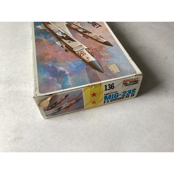 Minicraft MiG-23S Flogger B - 1/72 Scale Model Kit, U.S.S.R. Air Force Fighter