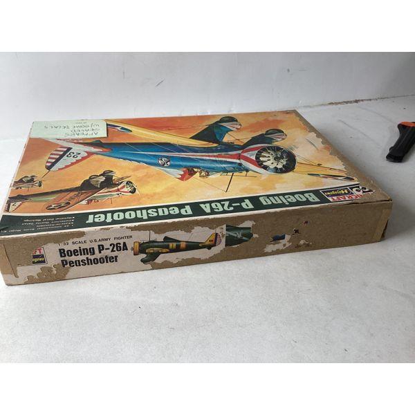 Minicraft Boeing P-26A Peashooter - 1/32 Scale, U.S. Army Fighter, Appears Sealed
