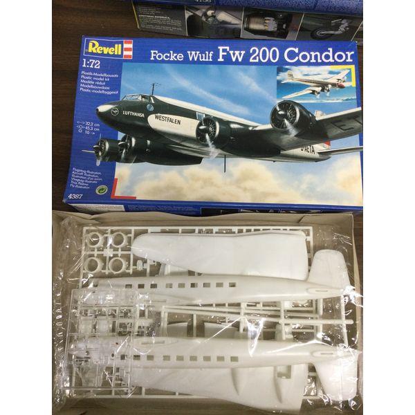 Revell Focke Wulf Fw 200 Condor 1 72 Scale Plastic Model Kit The revell-focke-wulf-fw-200-condor-1-72-scale-plastic-model-kit-the