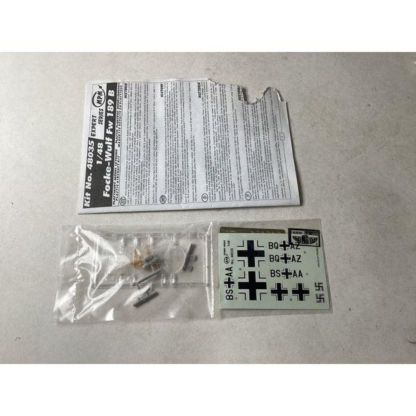 MPM Focke-Wulf Fw 189 B, 1/48 Scale, Expert Series