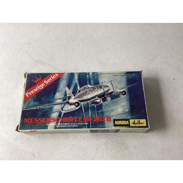 Aurora Heller Messerschmitt Me 262 B - 1/72 Scale Model Kit