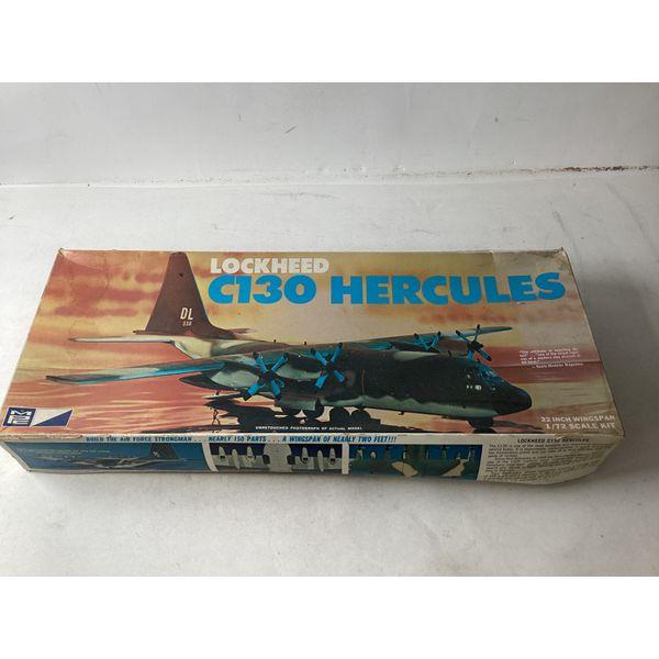 MPC Lockheed C130 Hercules - 1/72 Scale Kit, 22" Wingspan