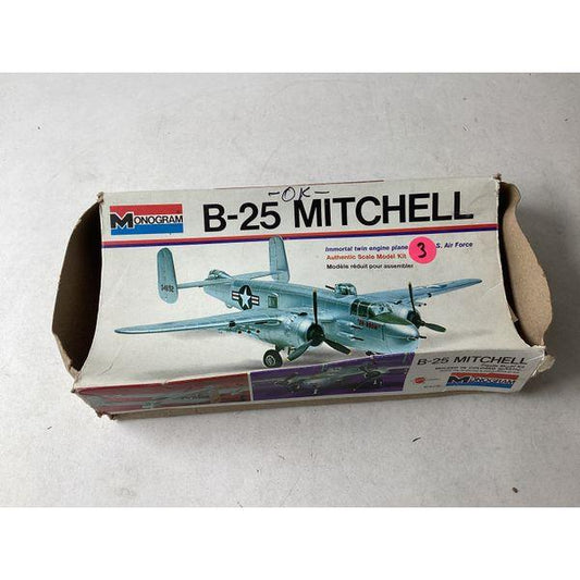 Monogram B-25 Mitchell - Authentic Scale Model Kit, S. Air Force