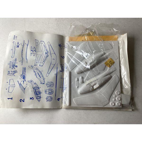 M.A.S Scale Program Saab J-29 Tunnan 1, Model Kit - Unassembled