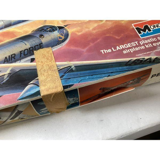 Monogram B-36 Peacemaker - 1/72 Scale, Unassembled Kit, Molded in Silver