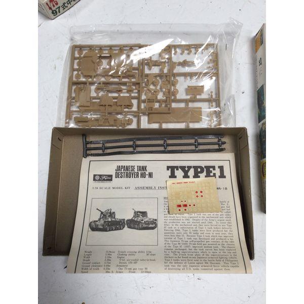 Fujimi Type1 1/76 Scale - Japanese Tank Destroyer Ho-Ni - Model Kit