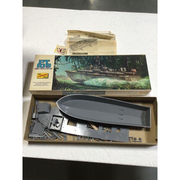 Lindberg PT 109 Kennedy Torpedo Attack Boat - Plastic Model Construction Kit