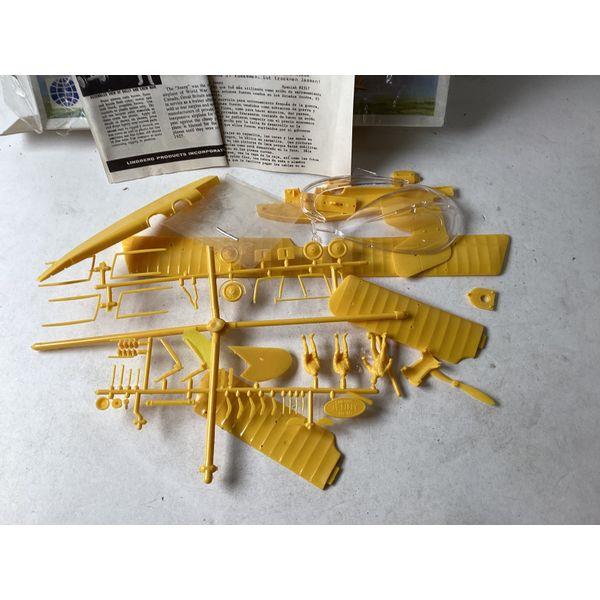 Lindberg Curtiss JN4D Jenny, 1/48 Scale, World War I Trainer, Plastic Model Airplane Construction Kit