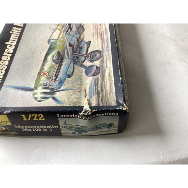 Heller Messerschmitt Me 109 K-4 - 1/72 Scale, 2 Decorations