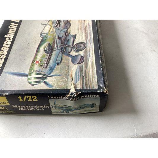 Heller Messerschmitt Me 109 K-4 - 1/72 Scale, 2 Decorations