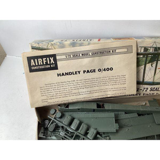 Airfix Handley Page O/400 - 1/72 Scale Model Kit - Vintage
