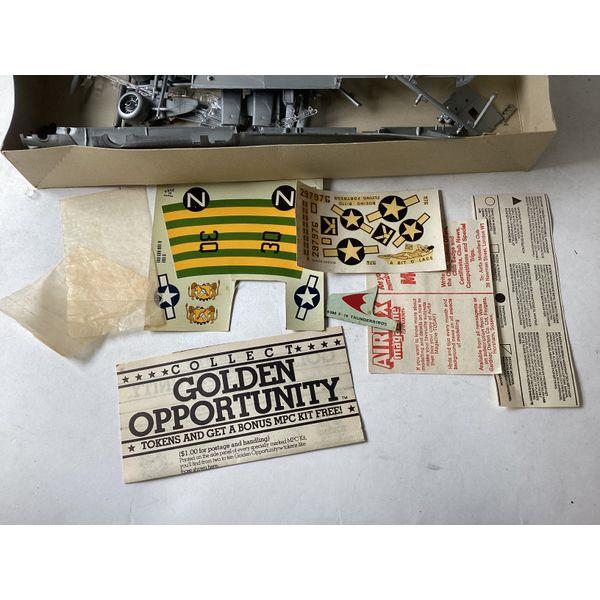Airfix Flying Fortress 1/72 Scale - Started Kit - Vintage Model Plane, Collectible
