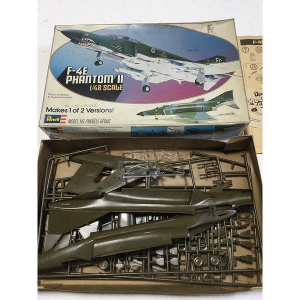 Revell F-4E Phantom II 1/48 Scale Model Kit - Unassembled, Vintage