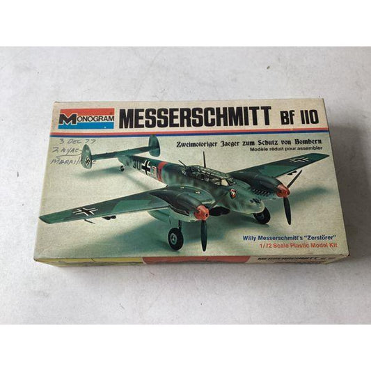 Monogram Messerschmitt Bf 110 - 1/72 Scale Plastic Model Kit