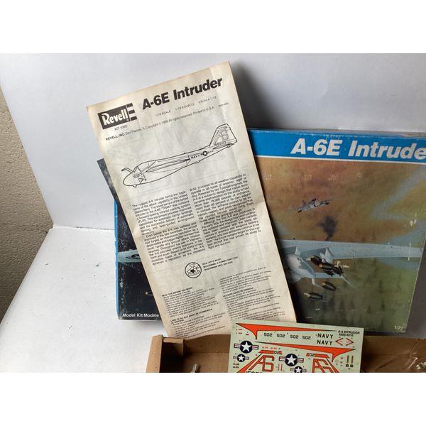 Revell A-6E Intruder - 1/72 Scale Model Kit, Vintage