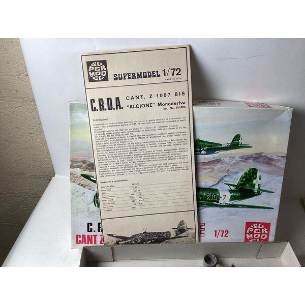 Supermodel C.R.D.A. Cant Z 1007 bis Alcione 1/72 Scale Model Kit