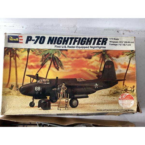 Revell P-70 Nighfighter - 1/72 Scale, Unassembled, Model Kit