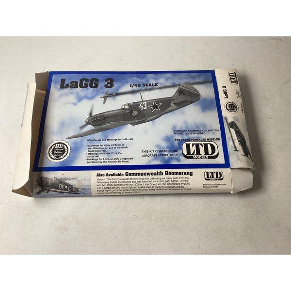 LTD LaGG 3 - 1/48 Scale Model Kit - Aircraft, Decals for 3 Aircraft