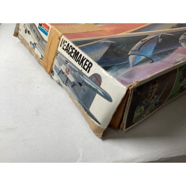 Monogram B-36 Peacemaker - 1/72 Scale, Unassembled Kit, Molded in Silver
