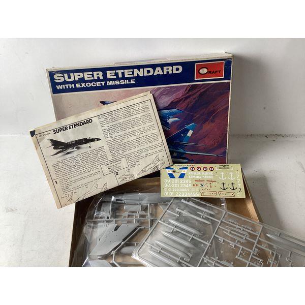RAF Craft Super Etendard, With Exocet Missile, 1/72nd Scale