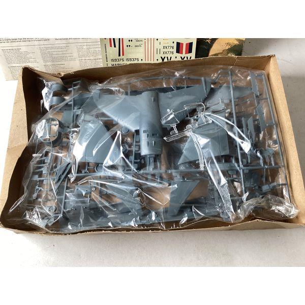 Monogram Hawker Harrier - 1/48 Scale, Unassembled Model Kit - Molded Color