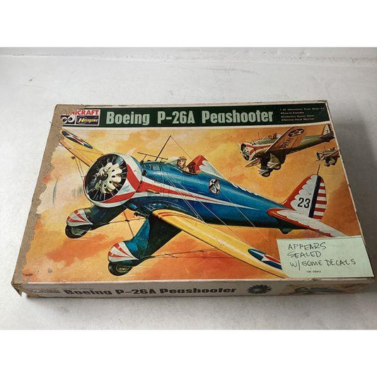 Minicraft Boeing P-26A Peashooter - 1/32 Scale, U.S. Army Fighter, Appears Sealed