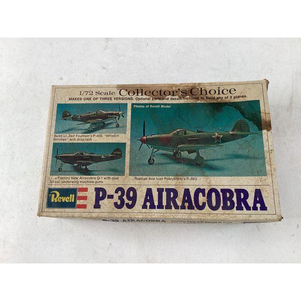 Revell P-39 Airacobra - 1/72 Scale Collector's Choice, Makes One of Three Versions