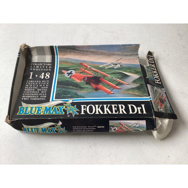 Blue Max Fokker Dr.I, 1:48 Scale Model Kit - Collectors Limited Edition